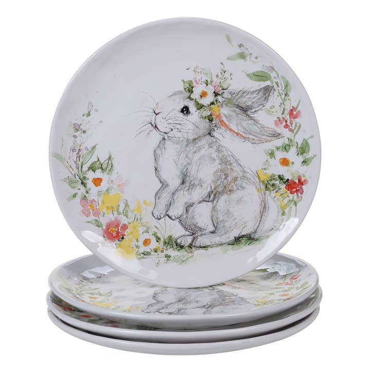 Sweet Bunny Easter Dinner Plate 11 in for wholesale by Certified International