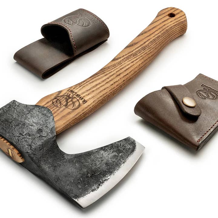 BeaverCraft - Wholesale Craft Tool - AX6 – Compact Long-Bearded Bushcraft Hatchet2