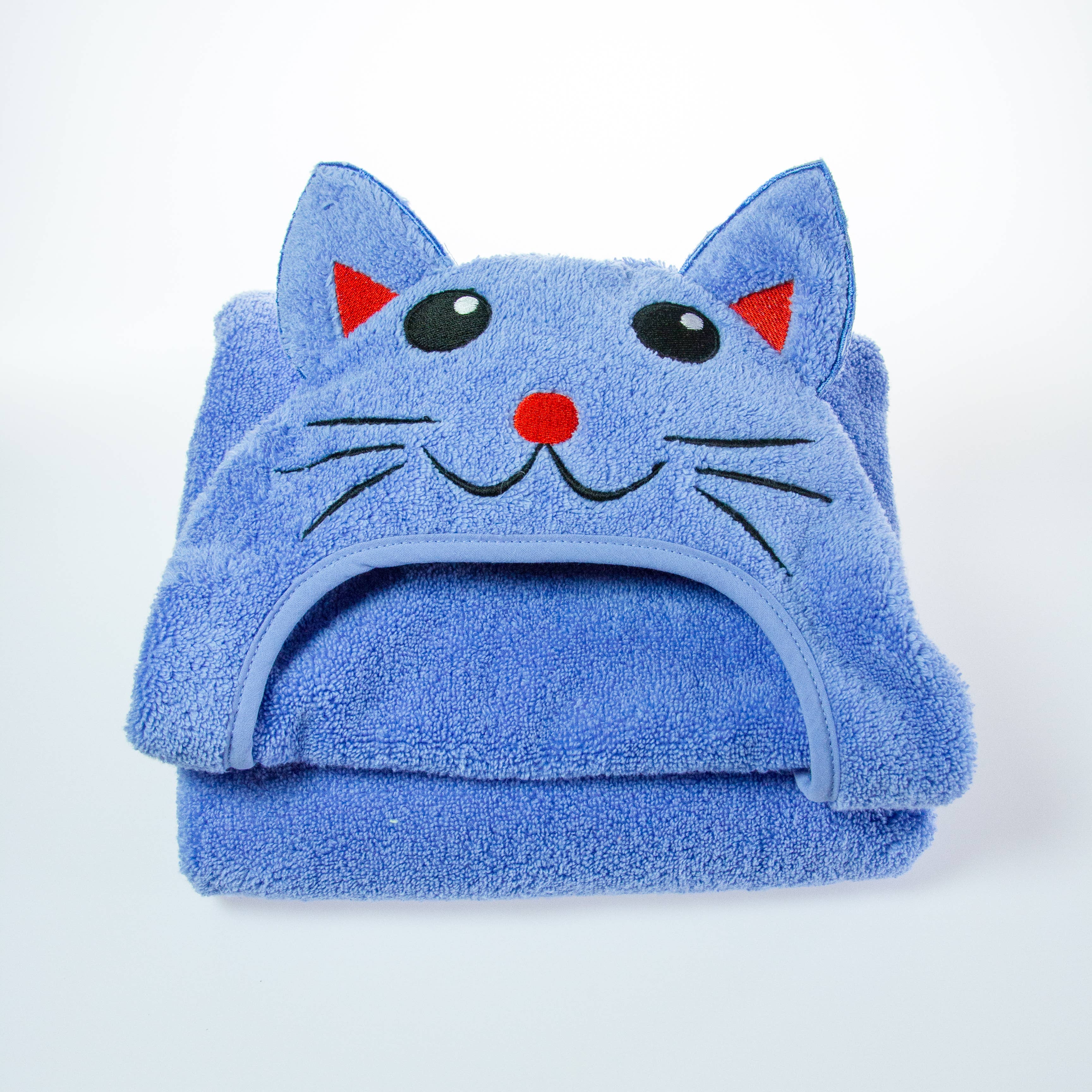 Little Ashkim - Wholesale Hooded Towel - Kids & Baby - Cat Hooded Turkish Towel6