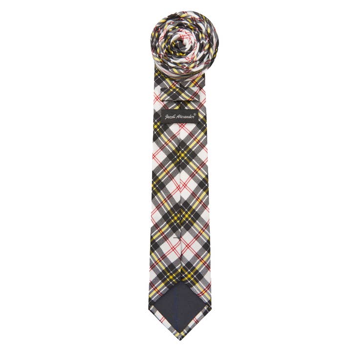 Jacob Alexander – wholesale Necktie – Men’s – Men's Woven Royal Tartans Plaid Tie5
