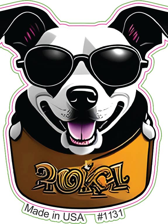 Cool Canine Sticker for wholesale by Big monkey
