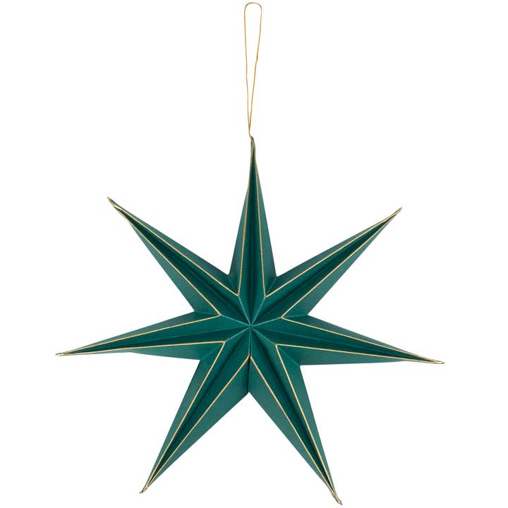 Green Fairy Star Hanging Decor for wholesale by Primitives by Kathy