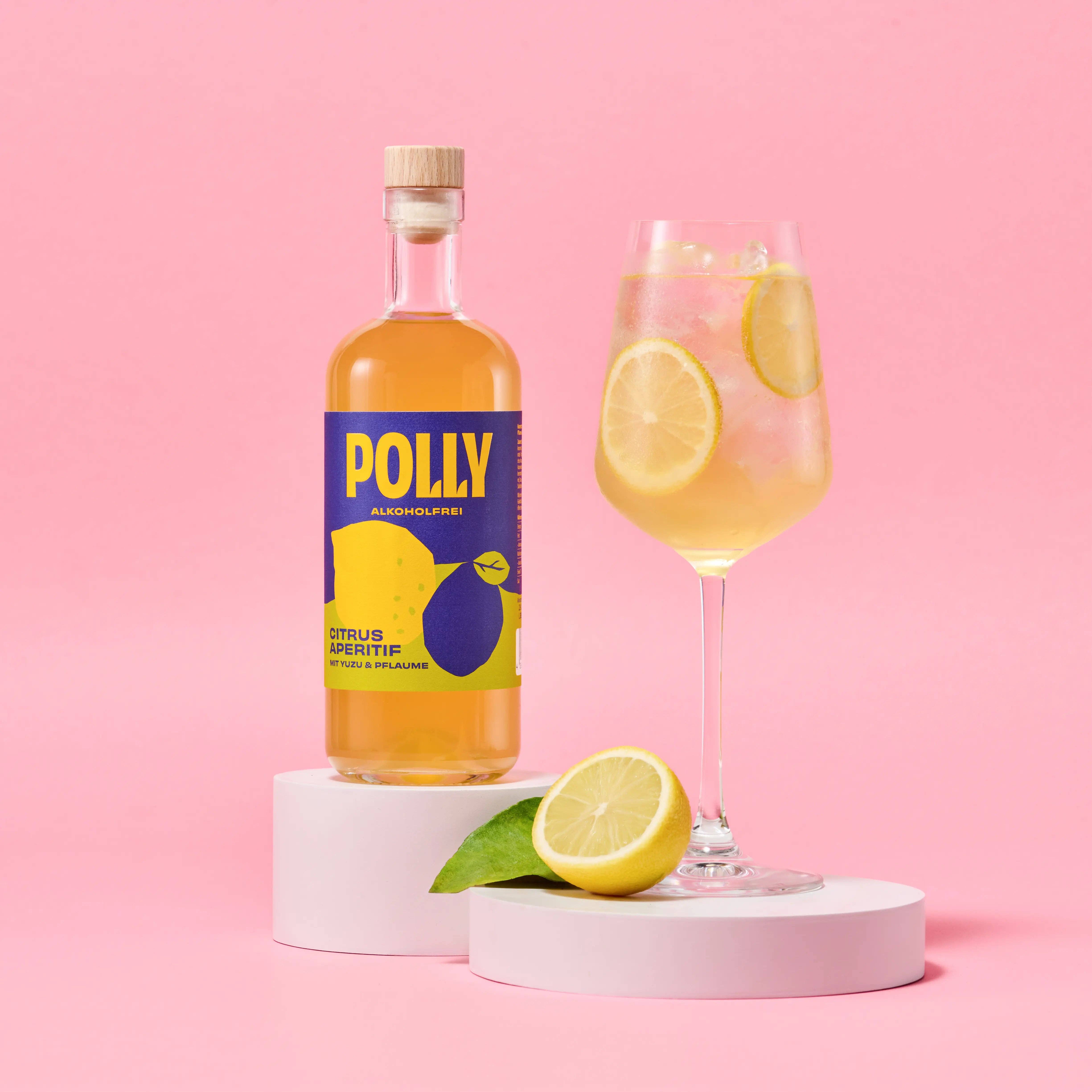 POLLY – Großhandel Alkoholfreier Aperitif/Mocktail – POLLY Citrus Aperitif3