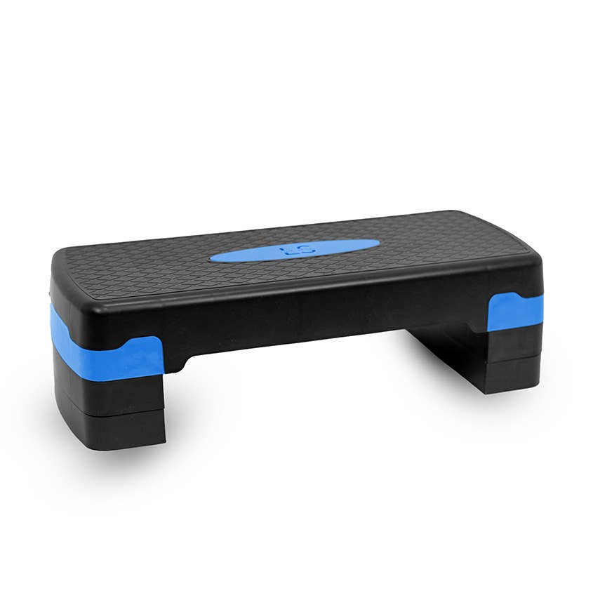 ACUS MED - Wholesale Fitness Equipment - 3-step exercise stepper with anti-slip surface - blue1