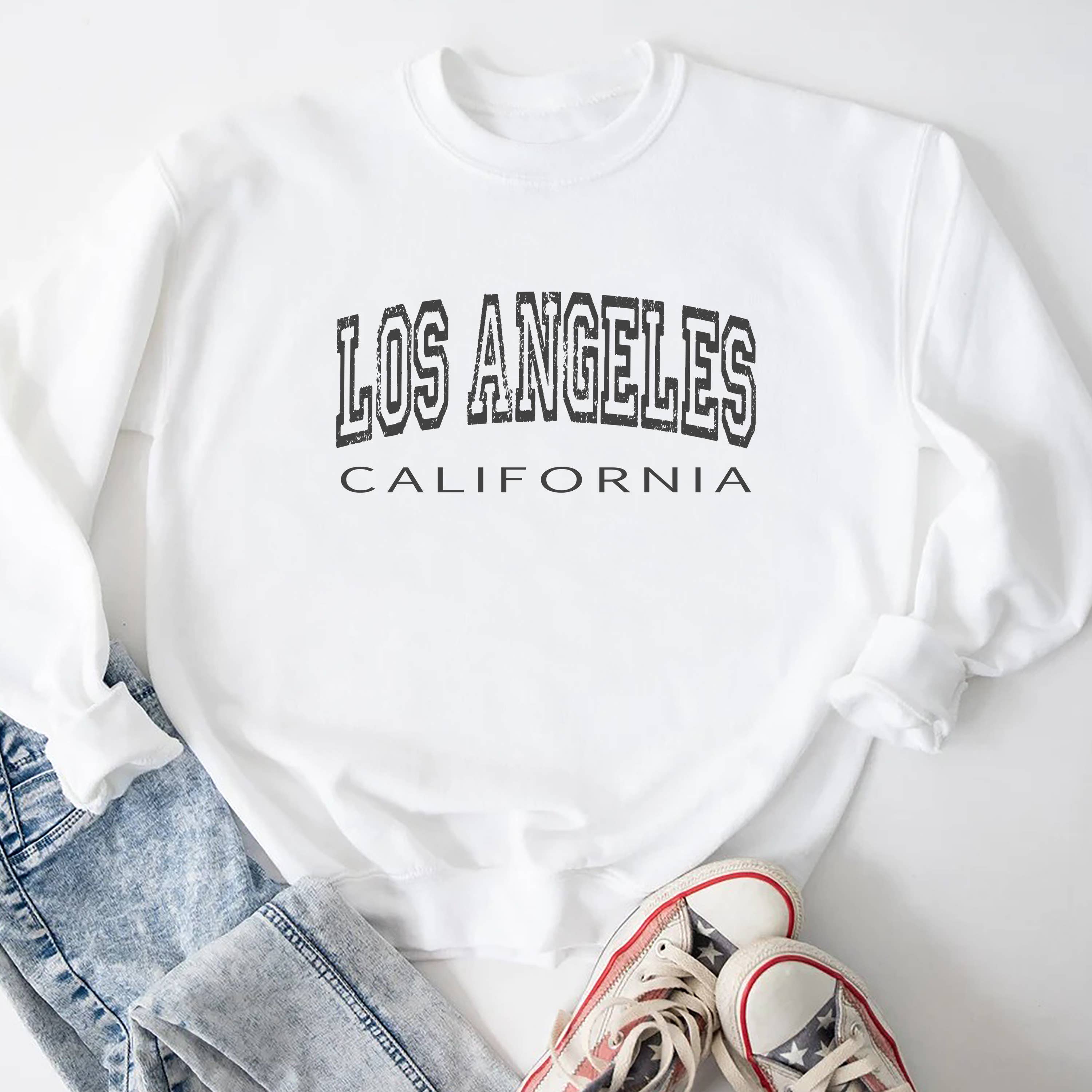 STARCHIS - Wholesale Graphic Sweatshirt - Women's - Los Angeles California2