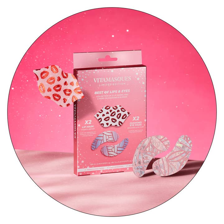 Vitamasques US β wholesale Skincare face mask β Best of Lips & Eyes Boxset1