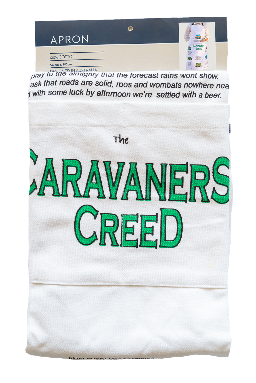 Allgifts Australia - Wholesale Apron - Apron (Heavy Drill) - Caravaners Creed1