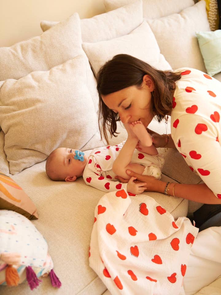 Lot de deux long coeurs für den Großhandel von Léopoldine Chateau