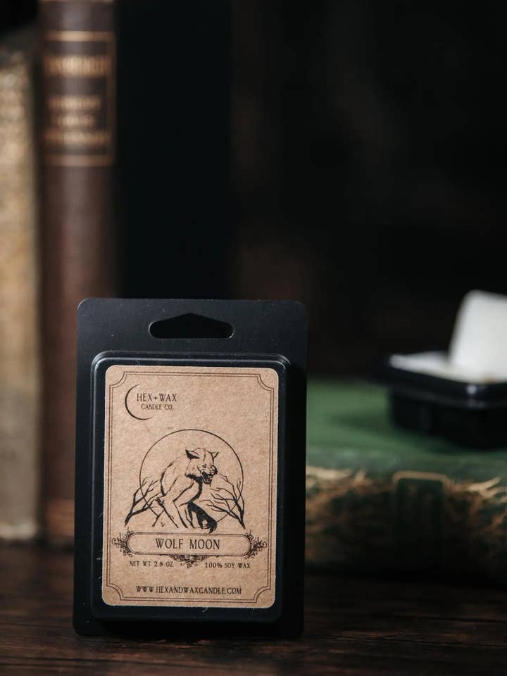 Wolf Moon – The Werewolf Citrus Wax Melt for wholesale by Hex and Wax Candle Co.