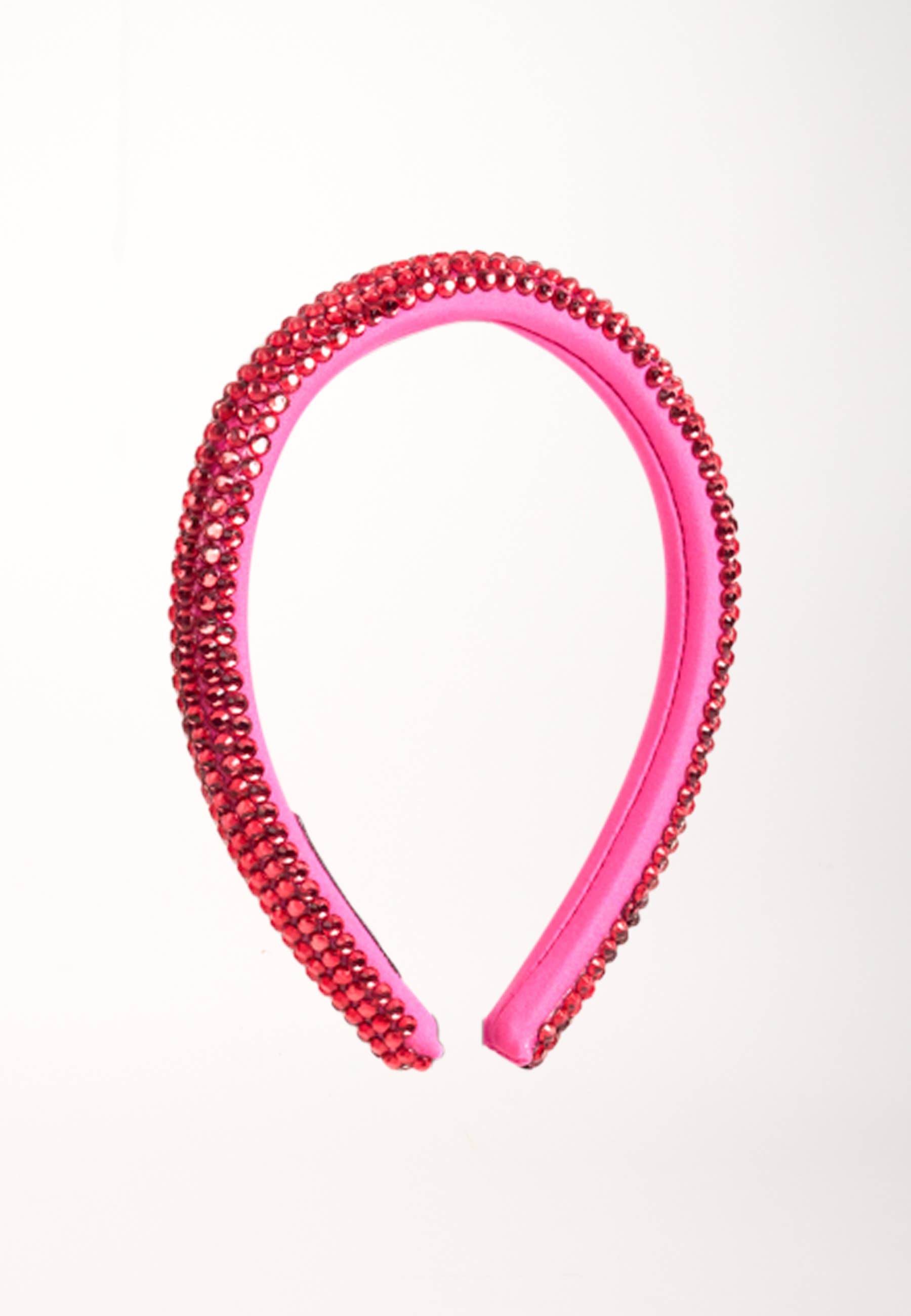 rosa Bandolete Skinny Rhinestone em Rosa para venda a revendedores na Faire3