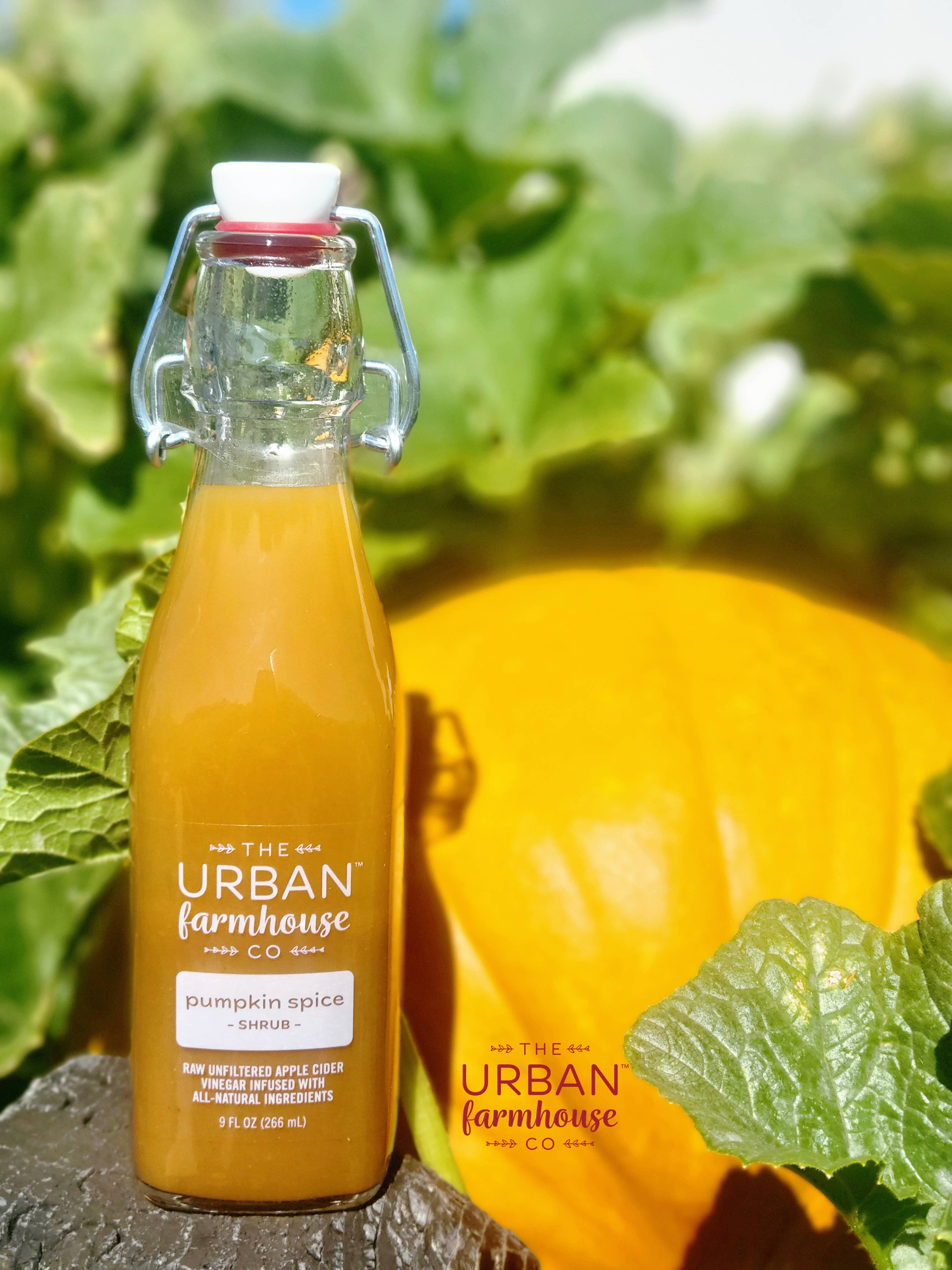The Urban Farmhouse Co - Wholesale Vinegar - Seasonal Shrubs 9oz Bottles - Organic Living Vinegars7
