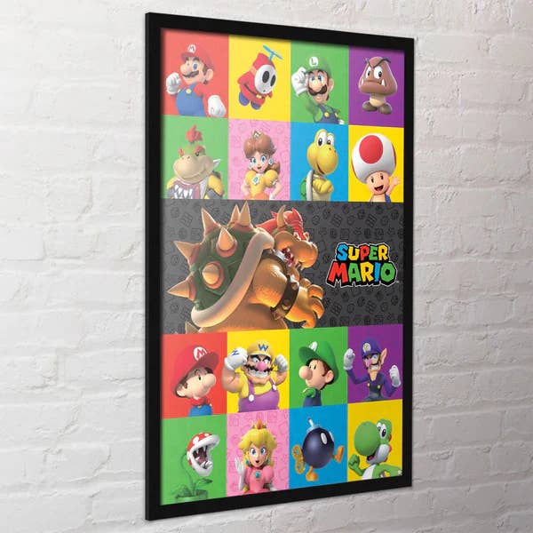 Close Up GmbH - Wholesale Poster - Nintendo Super Mario Poster Characters 61 cm x 91.5 cm1