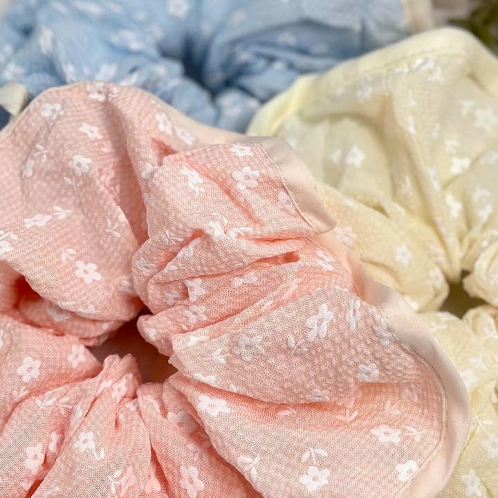 BYREN | ÉLINE L'ATELIER - Wholesale Scrunchie - Women's - Flower chouchou 20cm FQ584