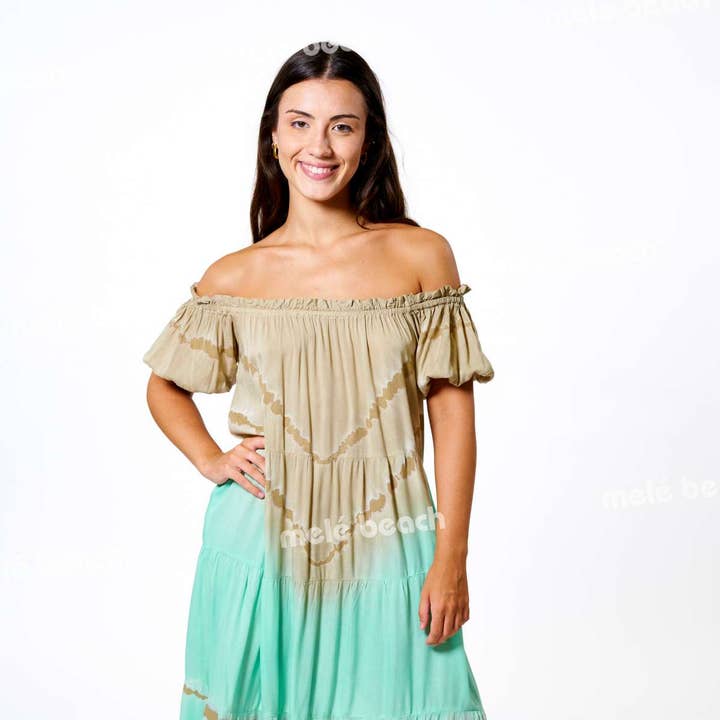 ABITO LUNGO BONDI 35072 per la vendita all'ingrosso da parte di Mele Beach