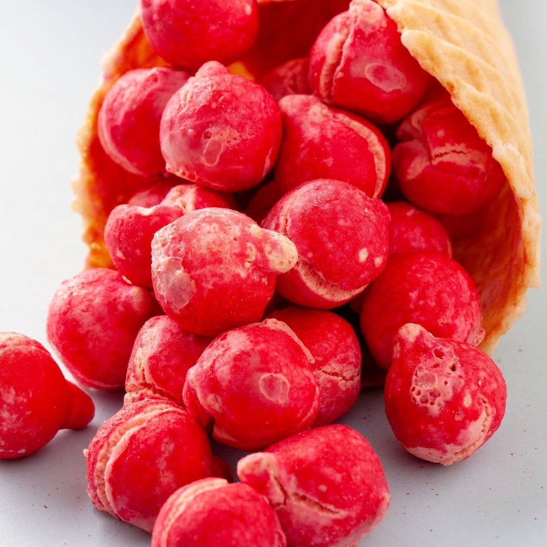 NutriBoom - Wholesale Hard Candy - Freeze Dried Ice Cream Bubbles Strawberry Magic 1kg6