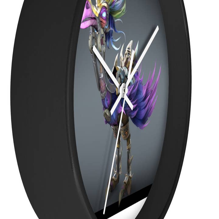 Orologio da parete Squawkers the Ostrich Mount per la vendita all'ingrosso da parte di Marick Booster