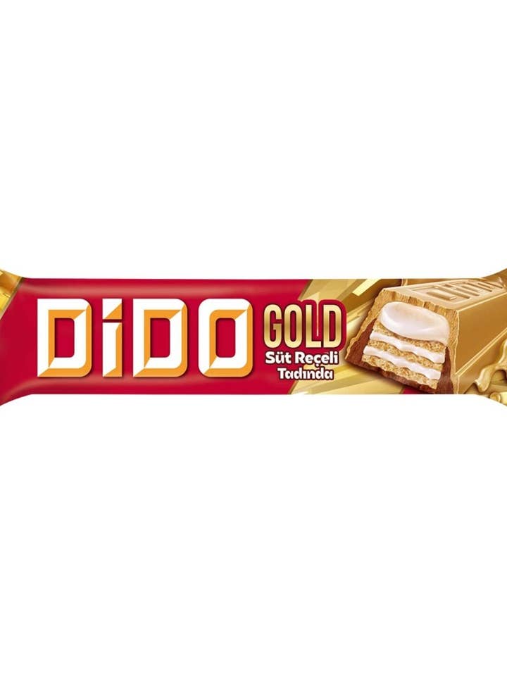 Ulker Dido Gold Chocolate Wafer With Milk Jam Taste - 4pcs for wholesale by Aladdin