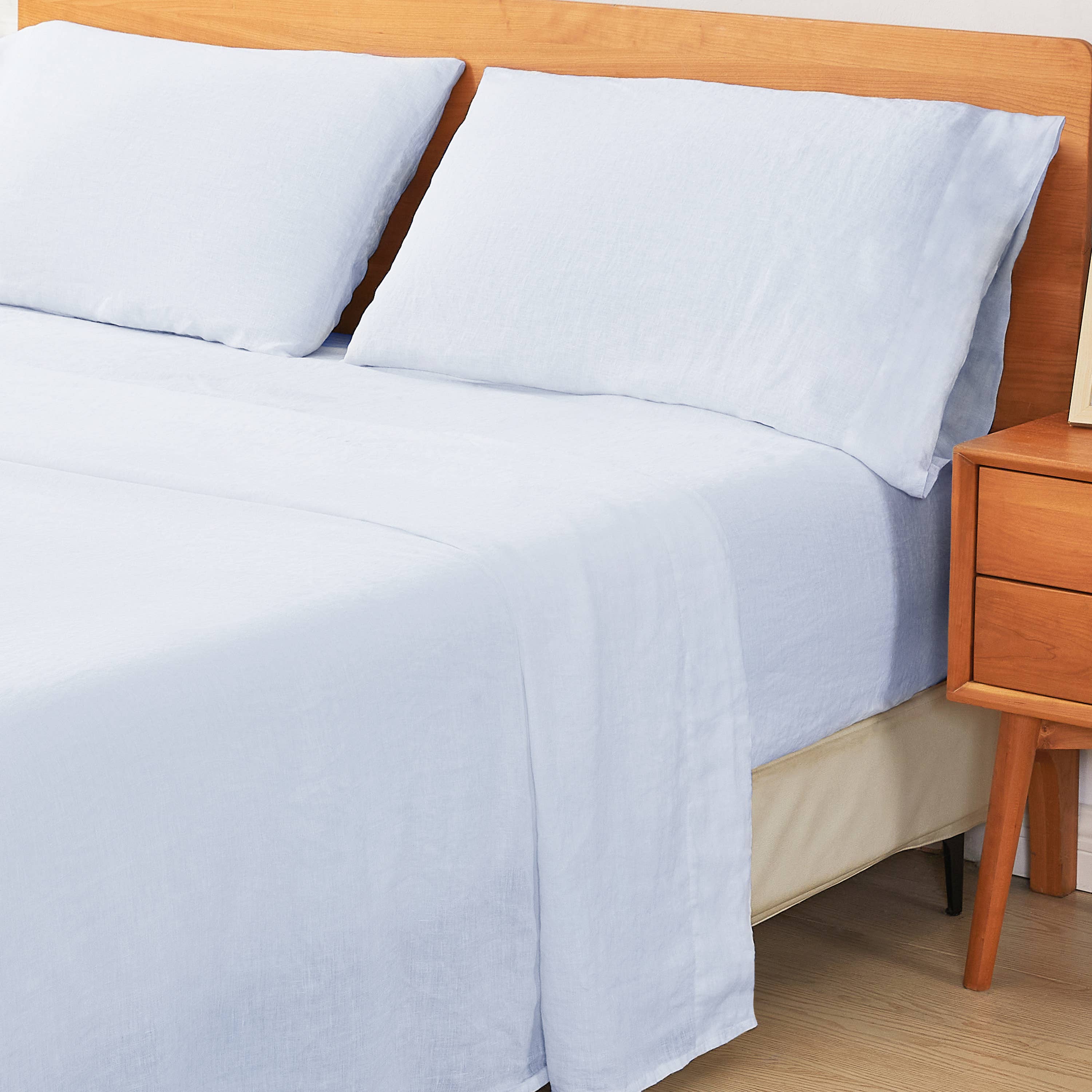 Mélange Home - Wholesale Sheet Set - 100% Linen Sheet Set18