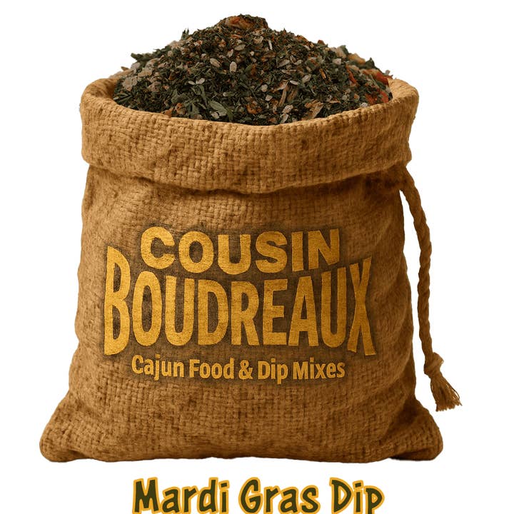 Cousin Boudreaux's Cajun Foods - Wholesale Dip - Cousin Boudreaux's Mardi Gras Dip0