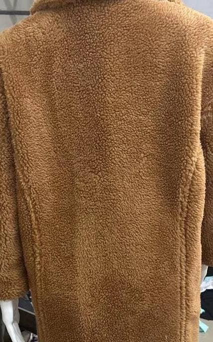 Rosa Clothing - Wholesale Fur/Faux Fur Coat - Women's - Plush long teddy fleece trench coat9