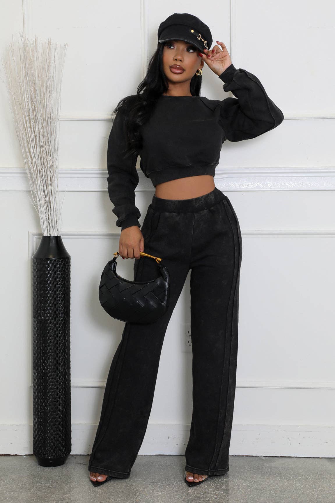 5besties inc - Wholesale Lounge Set - Women's - MINERAL WASH SWEATSHIRTS SET7