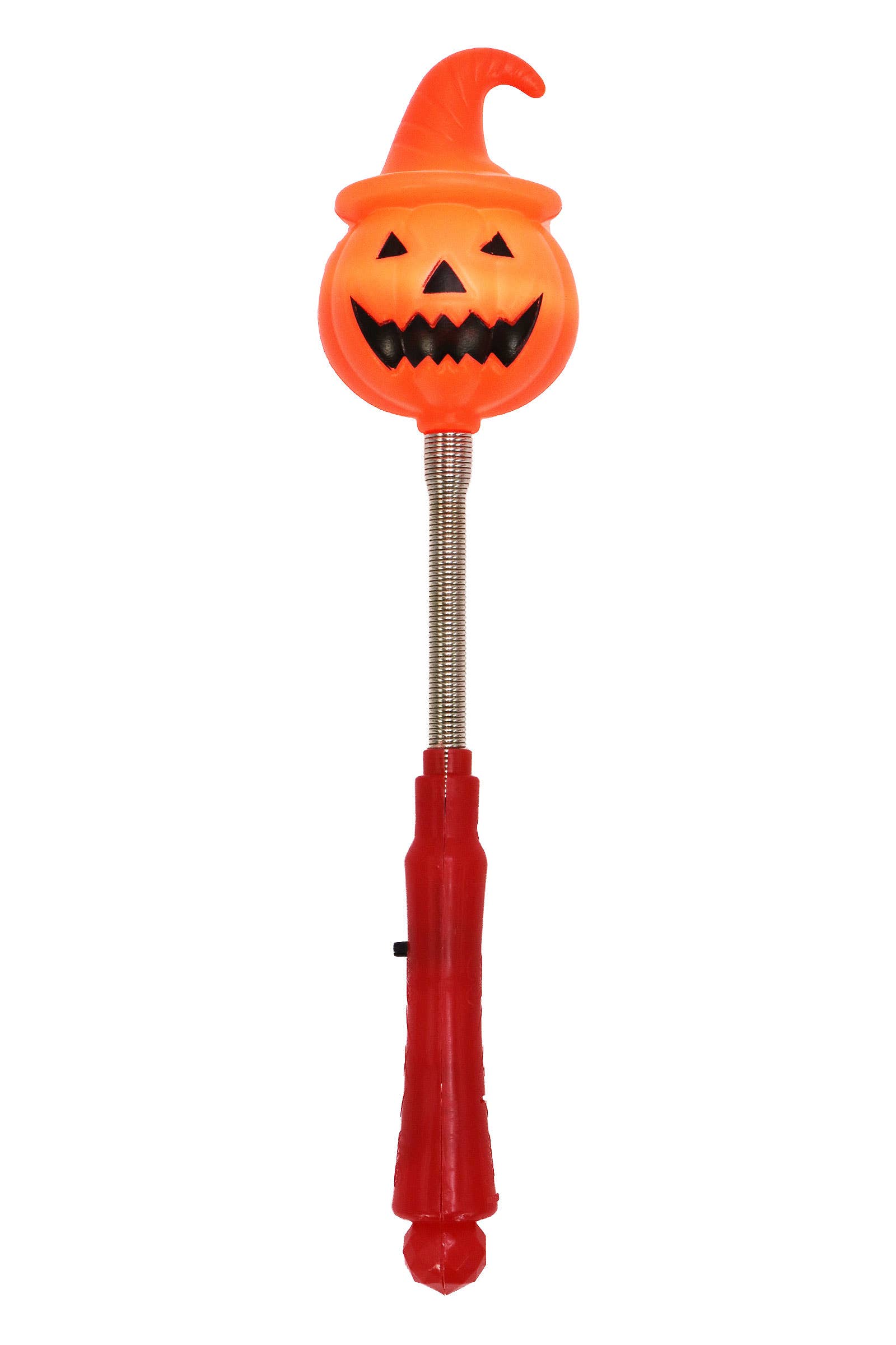 ASSORTI Baguette lumineuse à LED avec tête de Halloween suspendue sur ressort en vente sur Faire6