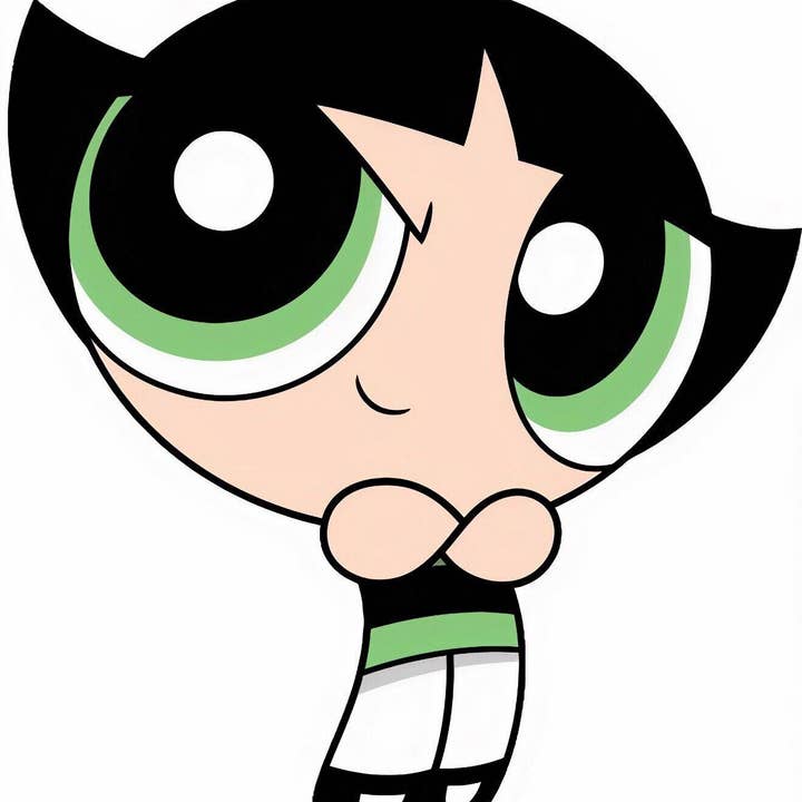 Wonderwallsboutique – wholesale Wall decal/stickers – Power Girls BUTTERCUP Nursery Wall Stickers Decal Art Vinyl2