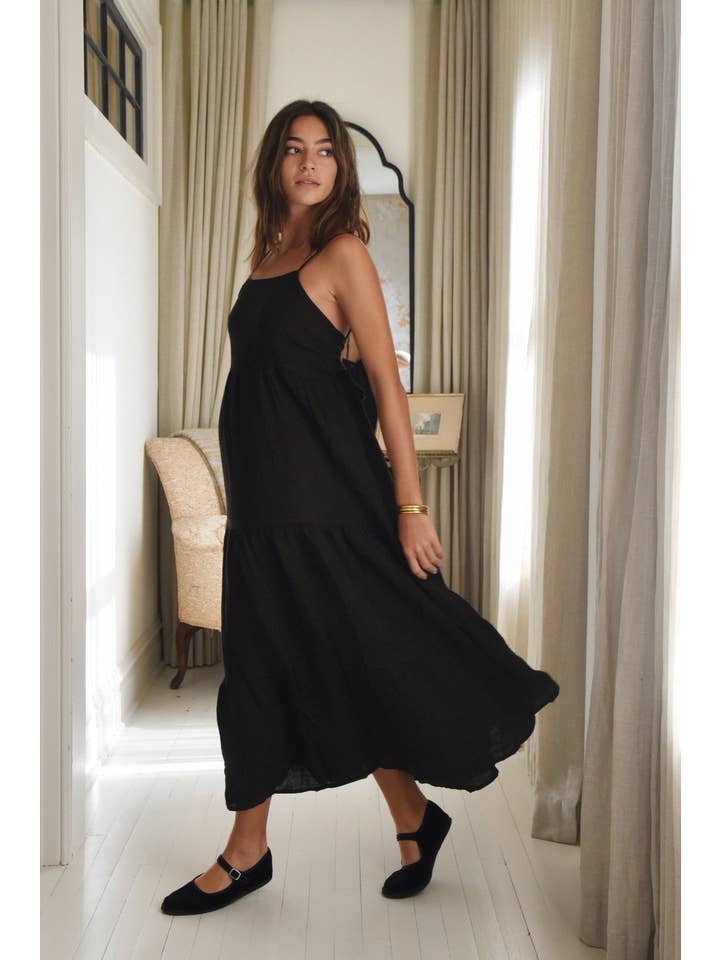 Beachwood The Label - Wholesale Dress - Women's - The Alma Dress // Noir1
