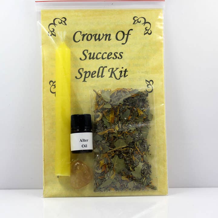 It's Your Journey LLC - Wholesale Meditation Supplies - Crown Of Success Spell Kit