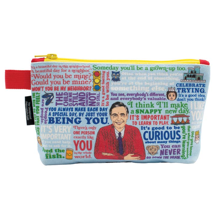 Unemployed Philosophers Guild - Wholesale Pouch - Unisex - Mister Rogers Zipper Bag