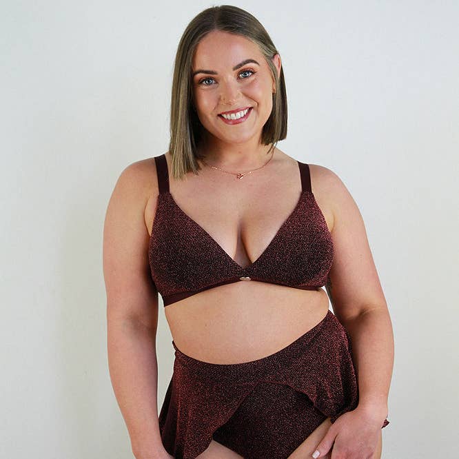 Glitteratti High Waist Skort Pink for wholesale by Rarr Designs