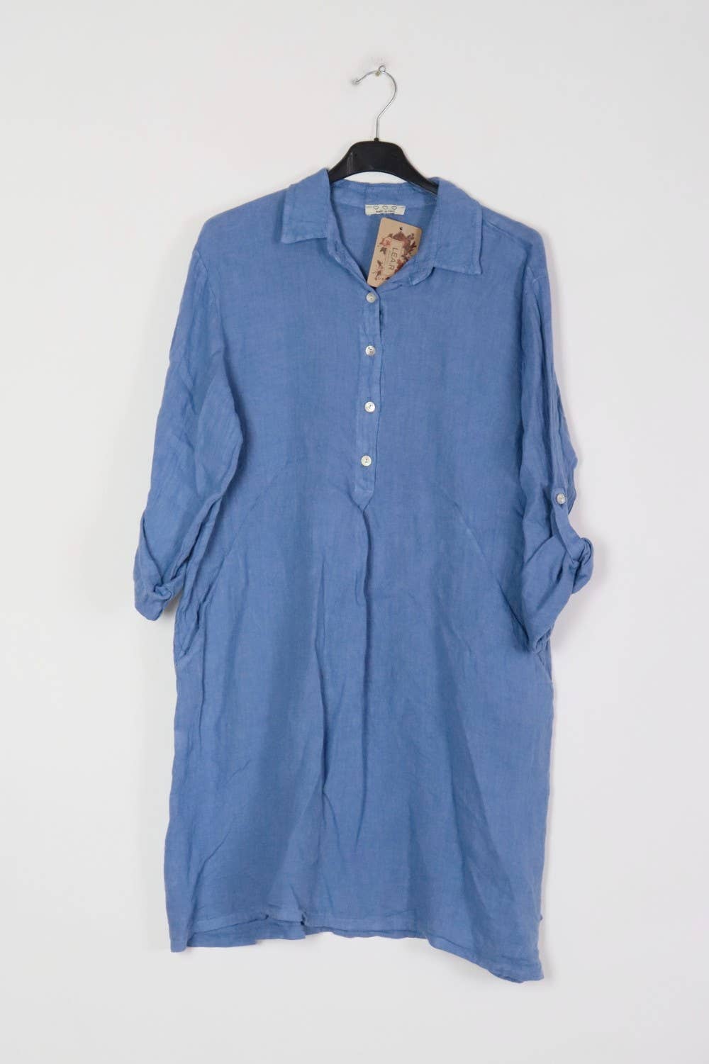 LÉA & LUC – Engroshandel Kjole - Dame – Korte kjoler i 100% hør REF. 135136