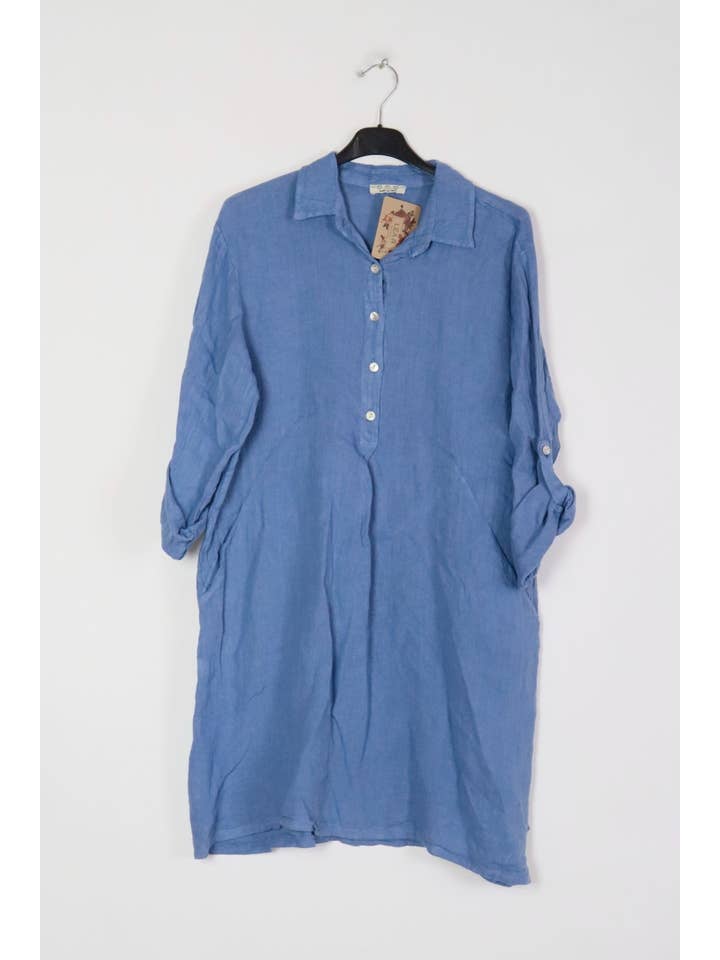 LÉA & LUC – Engroshandel Kjole - Dame – Korte kjoler i 100% hør REF. 135136