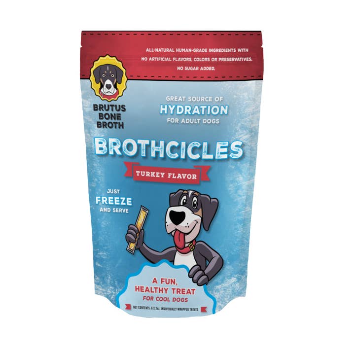 Brutus Broth - Wholesale Pet Treats - Dog - Brutus Broth Brothcicles 6-Pack