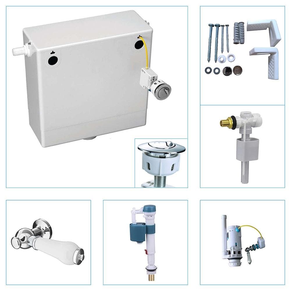 Bathroom4Less – wholesale Knob/pull – Bathroom Handle WC Toilet Cistern Pan Fixings Kit Cistern Valve Push Button WC7
