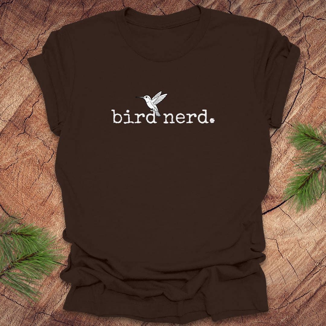 Wandering Owl Adventure Co. - Wholesale Screen Printed T-Shirt - Unisex - Simply A Bird Nerd Tee6