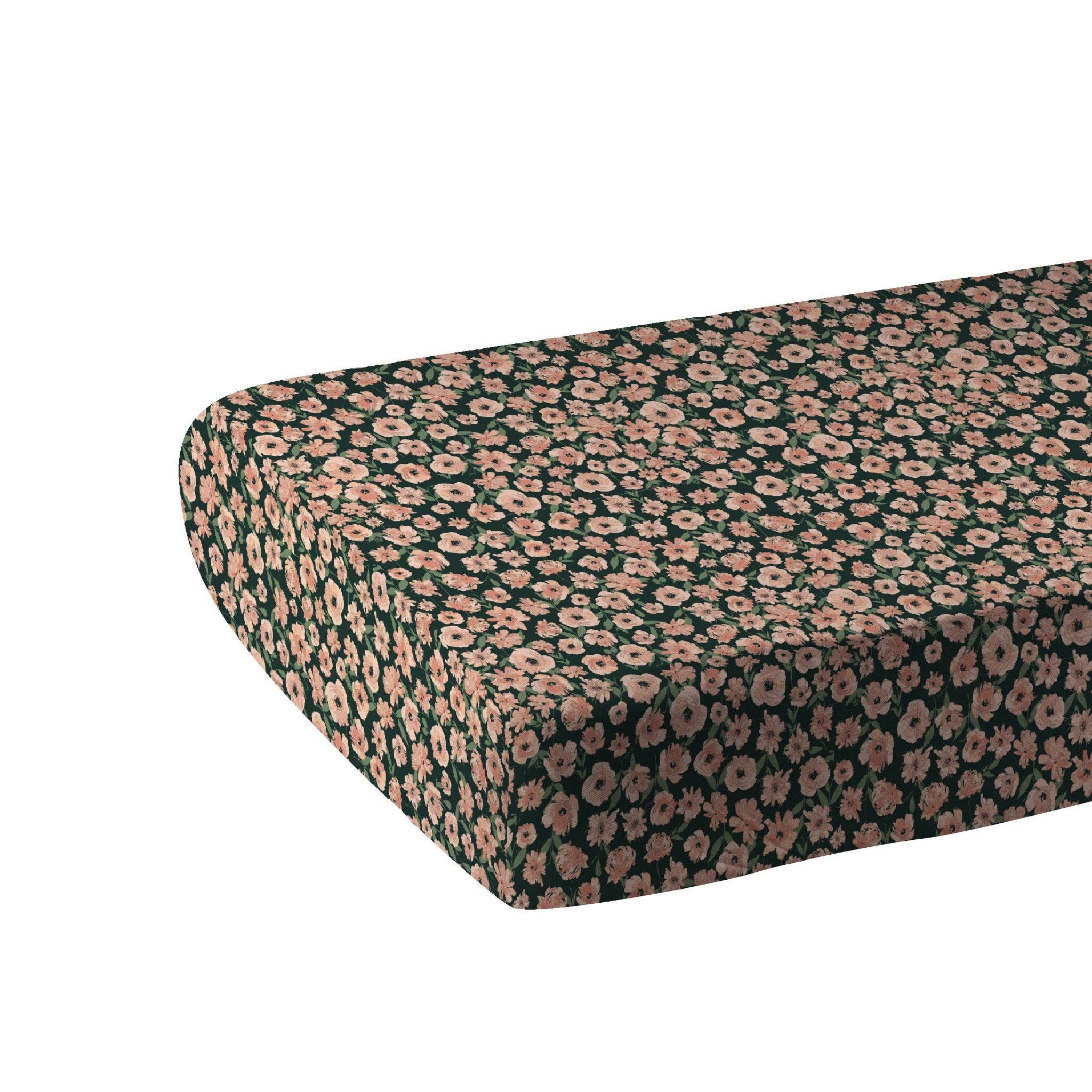 Newcastle Classics - Wholesale Cot/Crib Sheets - Canyon Sunset Flowers Bamboo Crib Sheet1