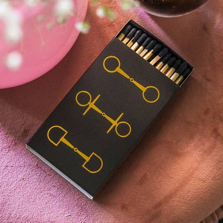 Stable Style - Venta al por mayor Cerillas - Horse Bit Bit de color negro de gran tamaño0