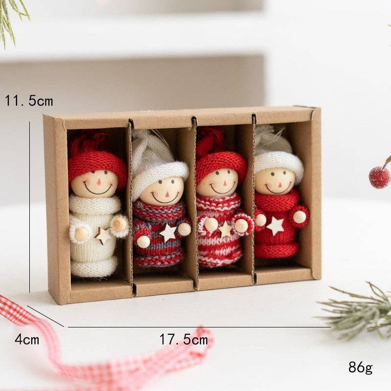 FurDecoration - Wholesale Christmas Decoration - Christmas Cute Doll Set Decoration2