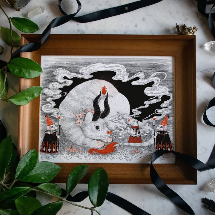 "Eternal Flame" – Archival Art Print for wholesale by Po Yan Leung