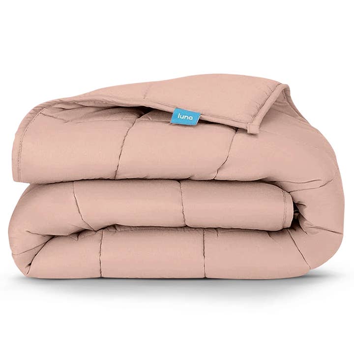 Luna Wellness - Wholesale Bedding Blanket - The "Cozy Comfort" Cooling Bamboo Weighted Blanket