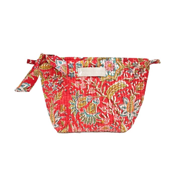 Rød blomsterbag for engroshandel hos ABRACOLORS