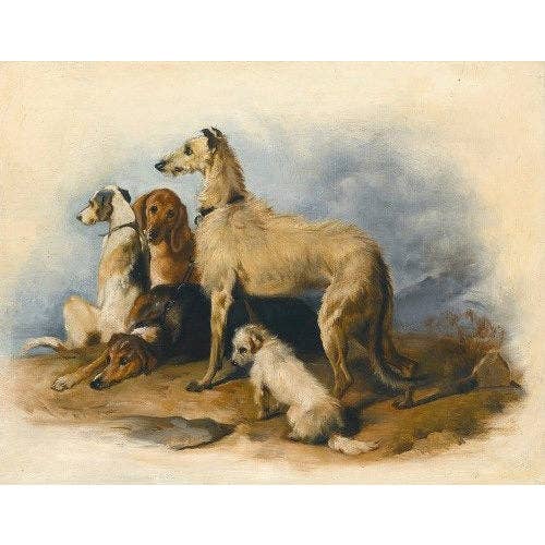 Highland Dogs for wholesale by Rock Paper Scissors Wall Art