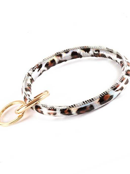 ( V466 ) KEYRING BANGLE BRACELET KEY for wholesale by Jewelry Max