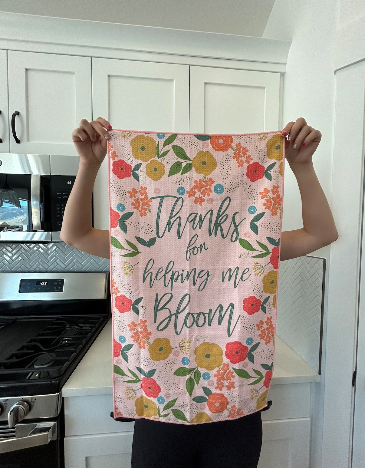 Bloom Towels – wholesale Kökshandduk – B170 Se mig blomma5
