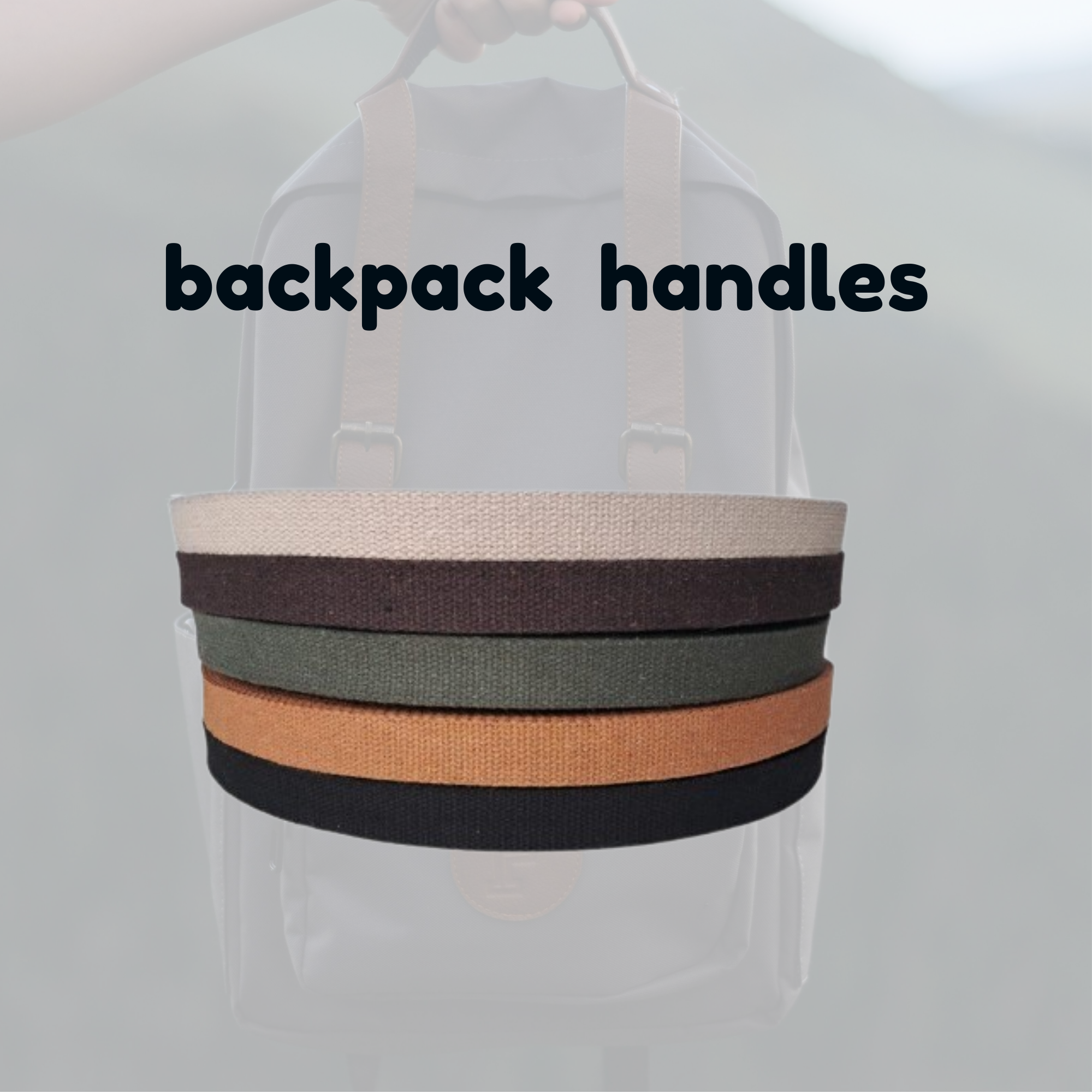 Dream Trimming Goods LLC - Wholesale Craft Supplies - 1" x 50 Yard Army Green Heavy Cotton Webbing for Sewing DIY7