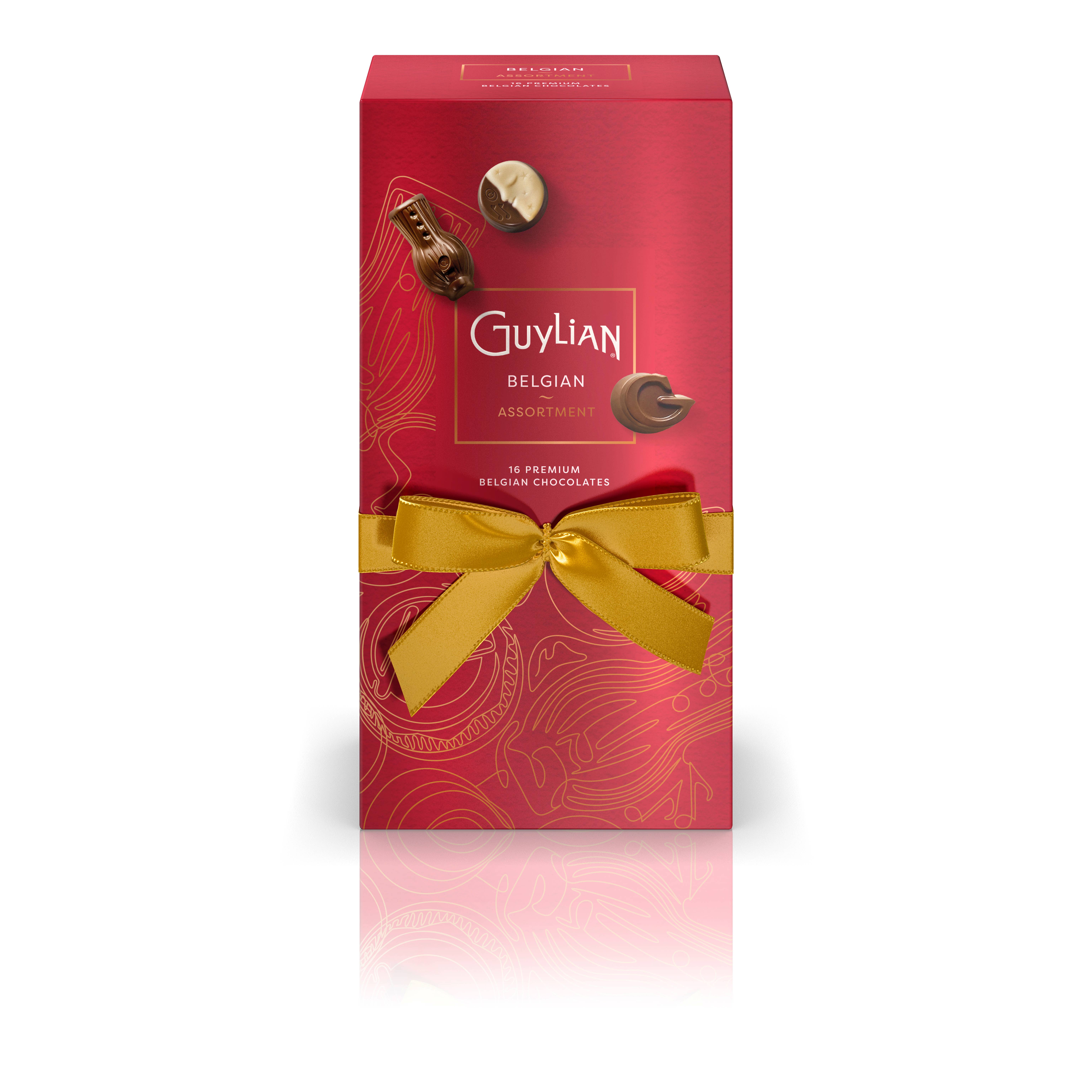 Belgium's Chocolate Source - Wholesale Chocolate Box - Guylian Luxe Ballotin Gift Box – Embossed Gift Assortment6