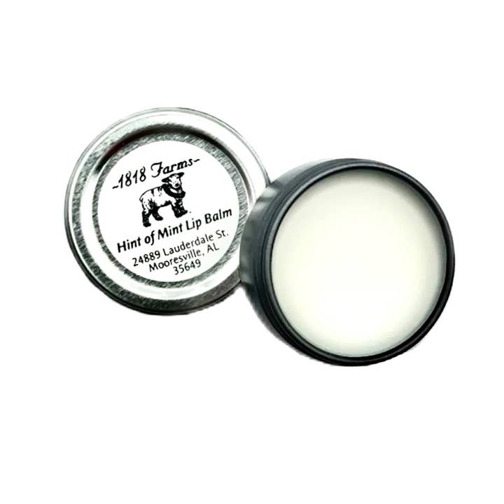Hint of Mint Lip Balm for wholesale by 1818 Farms
