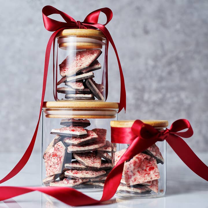 The Wine Savant / Khen Glassware - Wholesale Chocolate - Original Chocolate Premium Peppermint Bark - 450G Bark