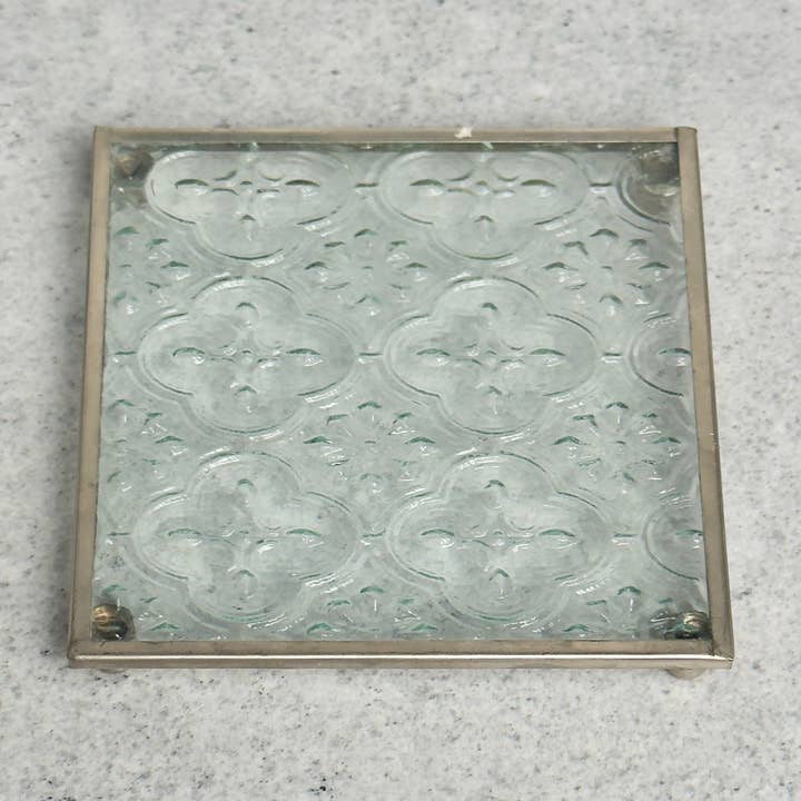 Placa de Pilar Art Decó, Posavasos para venta al por mayor de India Handicrafts Inc